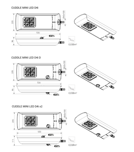 CUDDLE MINI LED D4I