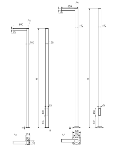 LINE I LED