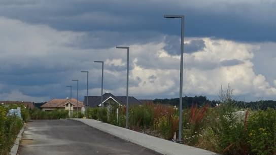 Zvolen, IBV Sarvaška - verejné osvetlenie