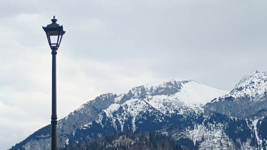 Tatranská Javorina, Hotel Montfort, osvetlenie parku