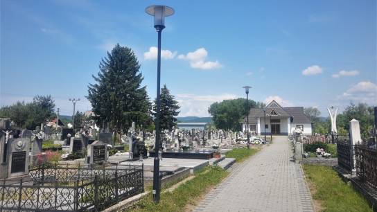 Ipeľské Predmostie, osvetlenie cintorína