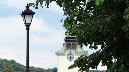Krupina, Starý cintorín - osvetlenie cintorína