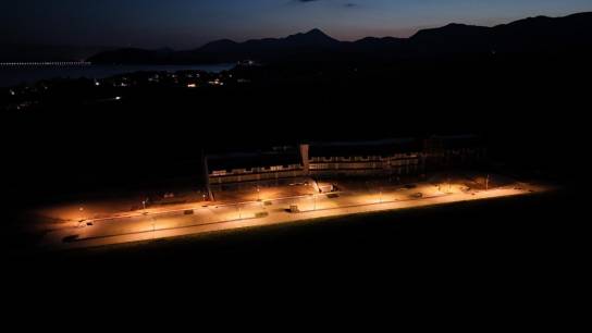 Bobrovec, Lake Garden Tatralandia, osvetlenie okolie