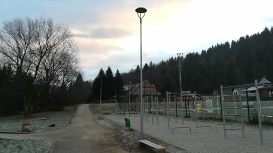 Dolný Kubín - nábrežie Oravy